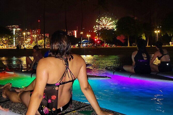 Night SUP Yoga and Fireworks at Magic Island - What Reviewers Say