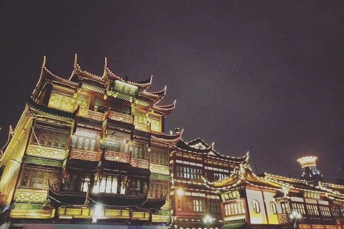 Night Tour of Huangpu River Cruise and Shanghai Old City with Local Food - Exploring Shanghai After Sunset: What to Expect