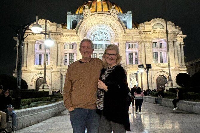 Night tour + tacos in Mexico City fully illuminated! - Key Points