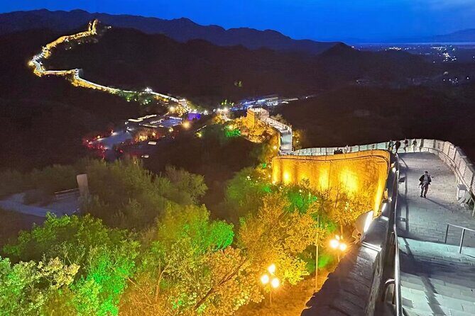 Night Tour to Ba Da Ling Great Wall with Including Full Tickets - Key Points