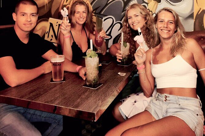 Nightlife Tour - Barcelona Bar Crawl with Flamingos - What to Expect at Each Stop