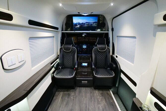 NJ Luxury Sprinter Van Tours-Transfers | EWR, PHL, Atlantic City - Key Points