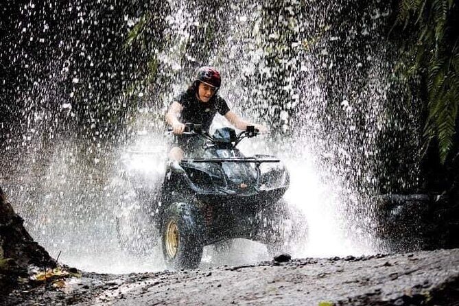 No 1 Bali ATV Ride Waterfall and Thunel Track Ubud bali - Key Points