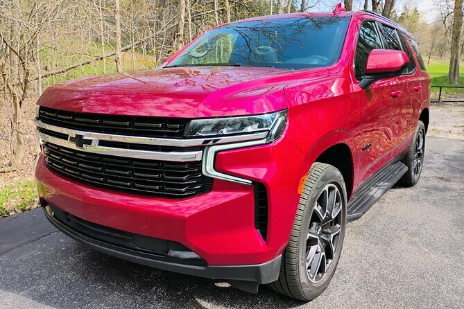 NON BUS PROPOSAL Old Mission Wine Tour in a Cherry Red Tahoe RST - An In-Depth Look at the Old Mission Wine Tour Experience