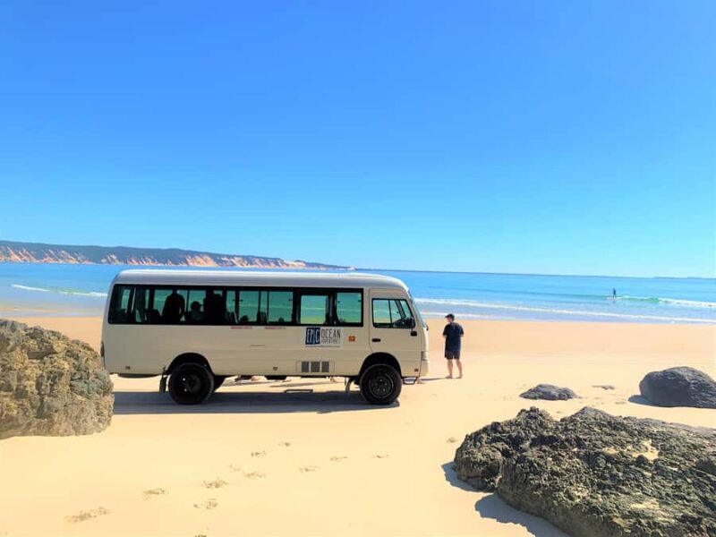 Noosa: Epic Learn to Surf Safari 4x4 - Double Island Point - Key Points