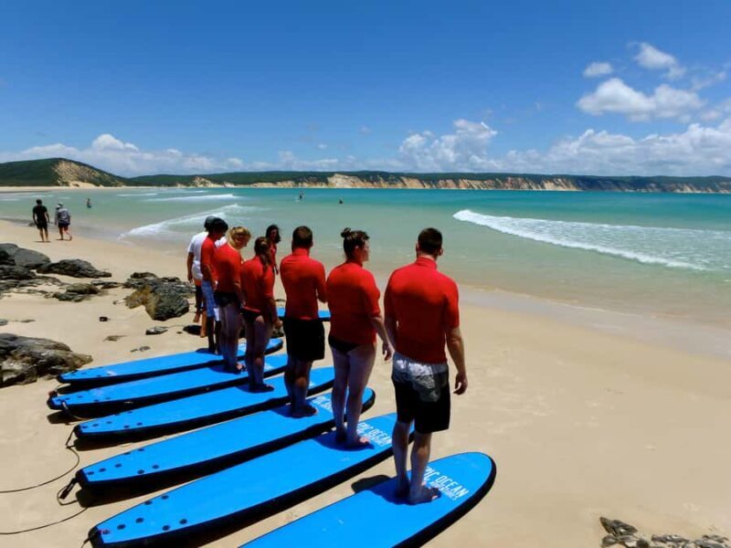 Noosa: Epic Learn to Surf Safari 4x4 - Double Island Point - FAQs