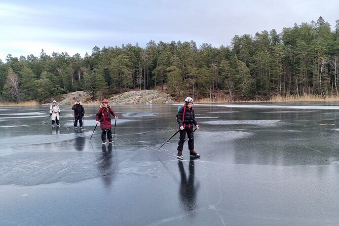 Nordic Ice Skating on a Frozen Lake in Stockholm - The Sum Up