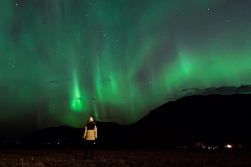 Northern Lights in Mini Bus, Photos, Hot Cocoa and Pastries - The Value of This Tour