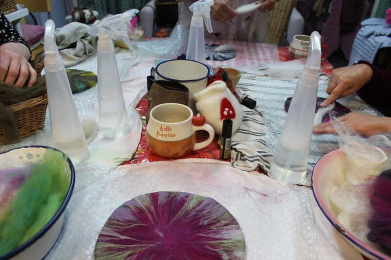 Nottingham: Felting Workshop - The Details: Practicalities and Logistics