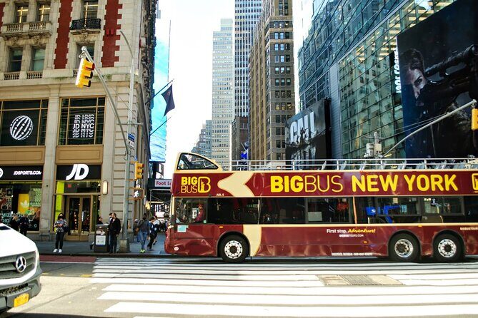 NYC Big Bus Hop-on Hop-off & Museum of Modern Arts Combo Tickets - The Itinerary in Detail