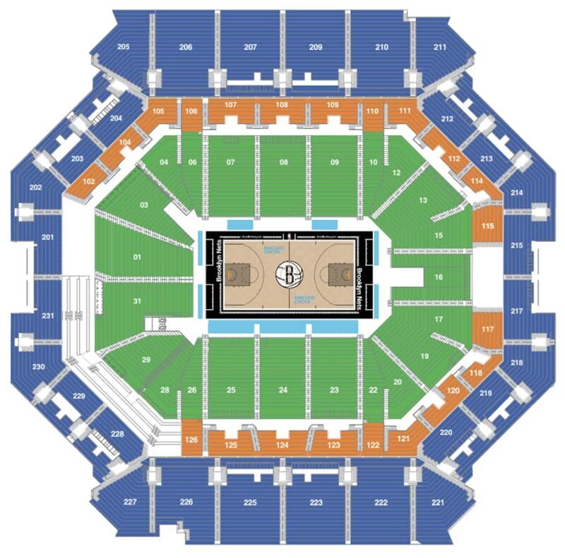 NYC: Brooklyn Nets NBA Game Ticket at Barclays Center - Food, Drinks, and Arena Amenities