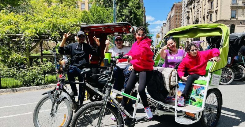 NYC: Central Park Rickshaw Tour / Private and Guided - An Authentic Central Park Experience on a Pedicab