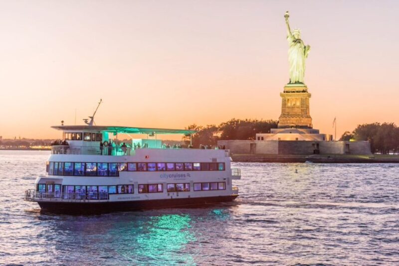 NYC: City Cruises Brunch Buffet Harbor Cruise from Pier 15 - Key Points