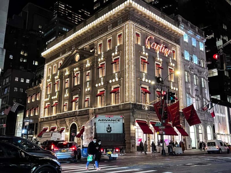 NYC: Private Christmas Lights Rickshaw Tour - Key Points