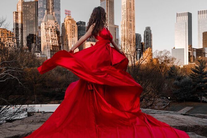 NYC: Private Photoshoot in a Handmade Flying Dress - Practical Details