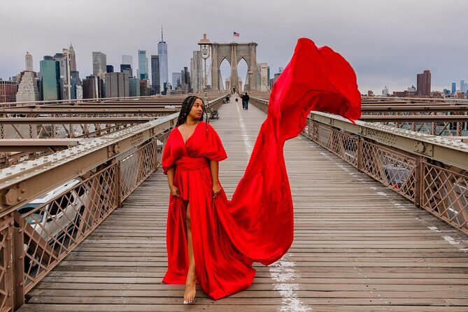 NYC: Private Photoshoot in a Handmade Flying Dress - Frequently Asked Questions