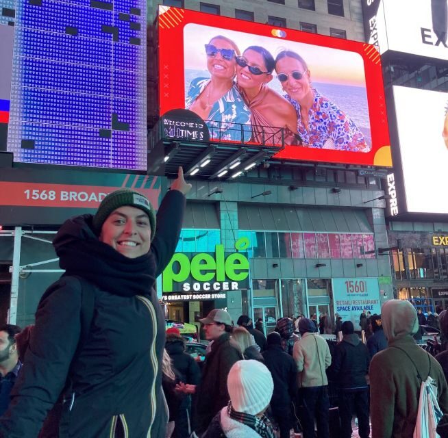 NYC: See Yourself on a Times Square Billboard for 24 Hours - Key Points
