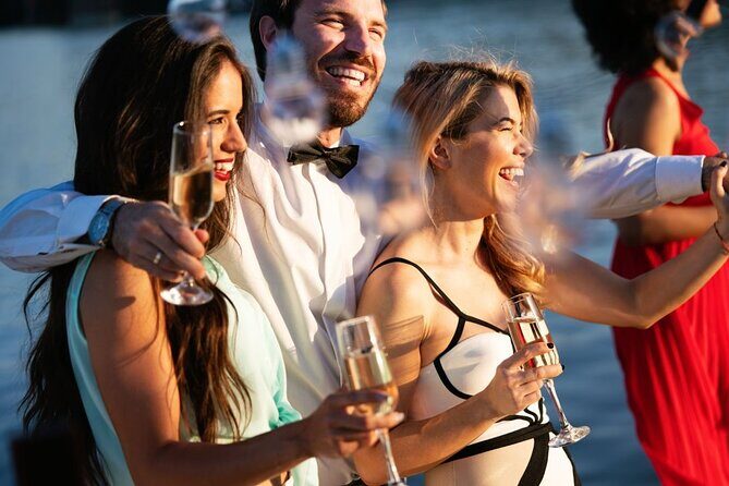 NYC Sunset Cruise with Statue Views Live Comedy and DJ on Hudson - The Experience: What You Can Expect