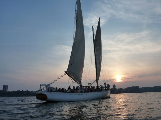 NYC: Sunset Sail Aboard Schooner Adirondack - The Sail Itself: What to Expect