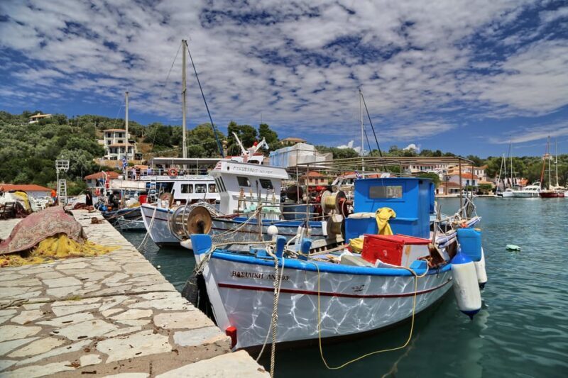 NYDRI: Wooden Boat Cruise to Meganisi & Scorpio - Lefkada - FAQs