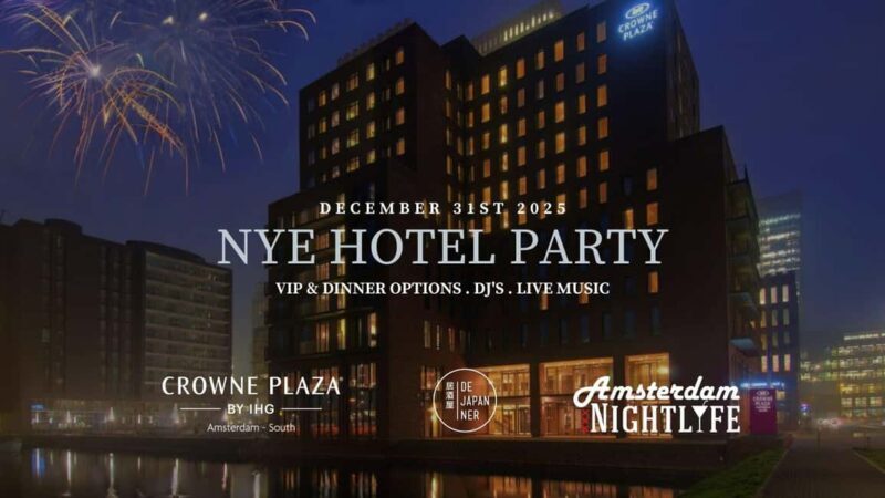 NYE Hotel Party 2025-2026: Crowne Plaza Amsterdam - South - A Closer Look at the Crowne Plaza NYE Celebration