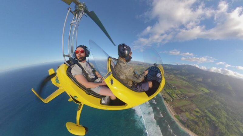 Oahu: Gyroplane Flight over North Shore of Oahu Hawaii - Authentic Scenery and a Personal Touch