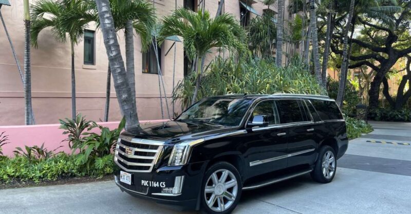 Oahu: Honolulu Airport Private by Escalade SUV - Key Points