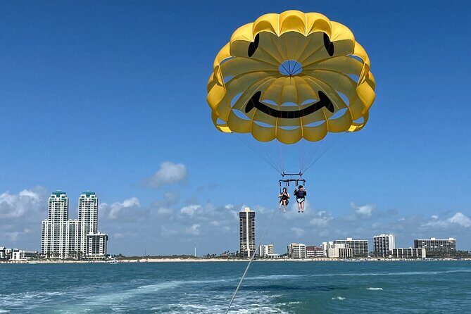 Ocean Parasailing over the Gulf of Mexico, South Padre Island - Key Points