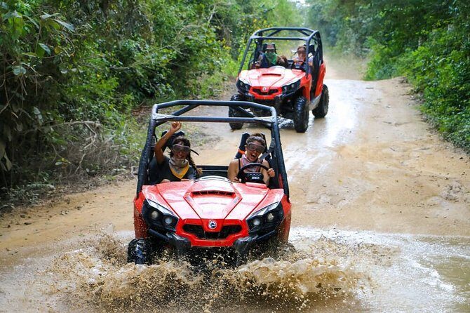 Off road drive Polaris with Ziplines circuit, Cenote and more! - Key Points