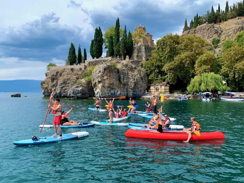 Ohrid: Stand Up Paddleboarding Tour with Landmarks & Photos - The Sum Up