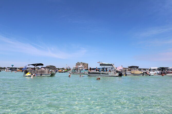 Okaloosa Island Fun Half Day Pontoon Boat Rental - Key Points