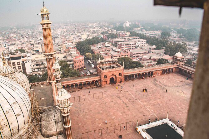 Old Delhi Walk, Jama Masjid, Spice Market, Sikh Temple & Rickshaw Ride - Key Points