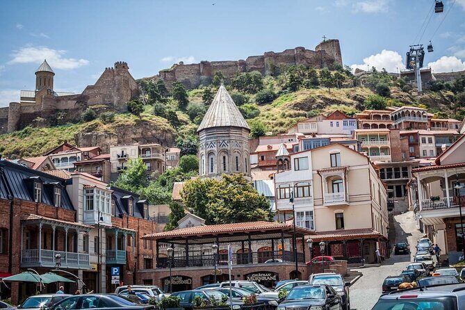 Old Tbilisi Tour: Private Walking Tour With Wine Tasting - Abanotubani: The Sulfur Baths District