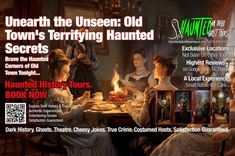 Old Town San Diego Haunted Walking Ghost Tour - Key Points