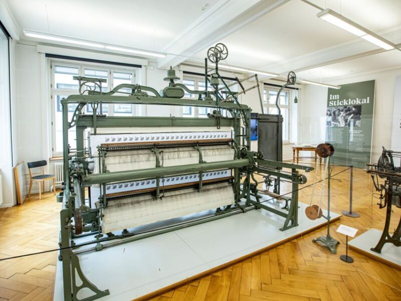 Old town walking tour in St.Gallen with textile museum - Key Points