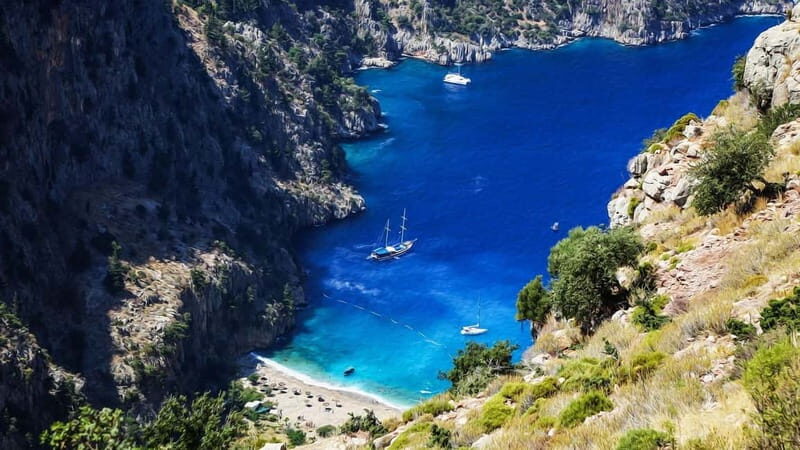 Ölüdeniz: Blue Cave, Butterfly Valley & Lunch Boat Tour - Key Points