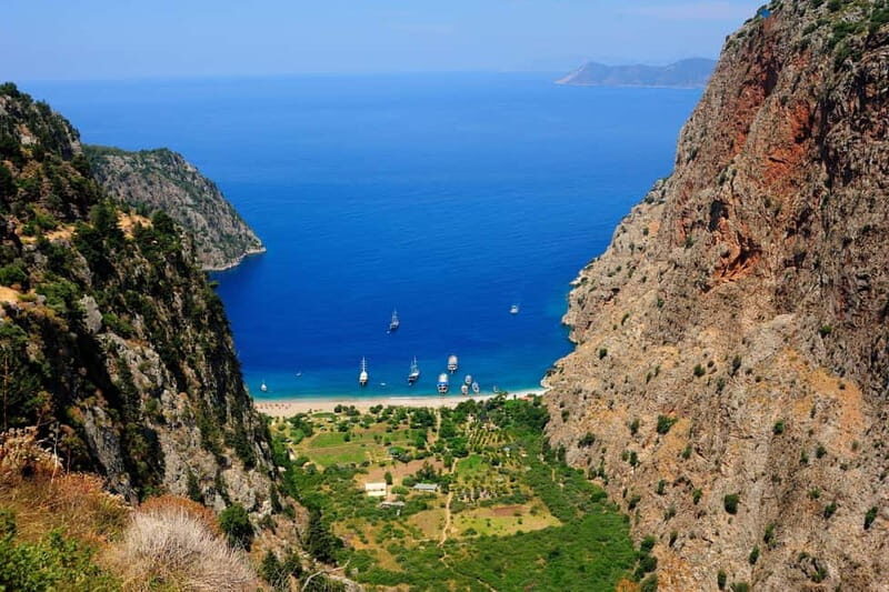 Ölüdeniz: Blue Cave, Butterfly Valley & Lunch Boat Tour - The Itinerary in Detail
