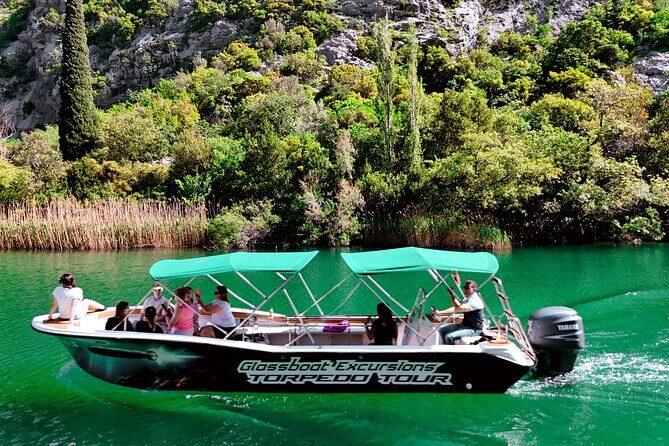Omi Glass-Bottom Boat Tour on Cetina River Canyon - The Experience In Detail