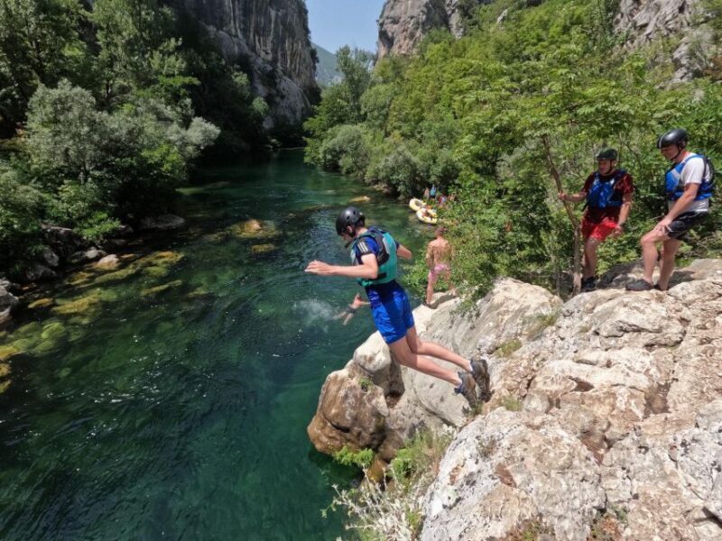 Omi/Split: Cetina River Rafting Adventure & Cliff Jumping - Guides and Safety