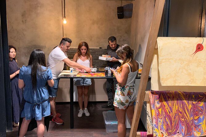 Once in a lifetime Experience: Turkish Marbling Art - What You Take Home