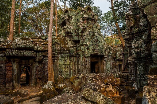 One-Day Private Guided Backroads Cycling Tour of Angkor Temples - Key Points