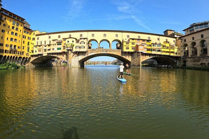One-oar Surfing on the Arno River from Florence - An In-Depth Look at the Florence Paddleboarding Tour