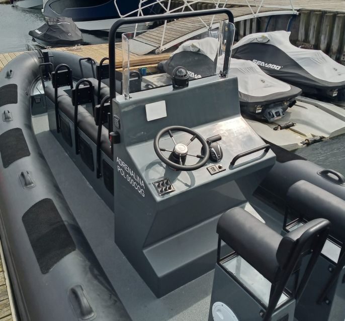 One of the fastest boats on Gdask Bay. Must check! in Sopot - A Deep Dive into the Gdansk Bay Speedboat Tour