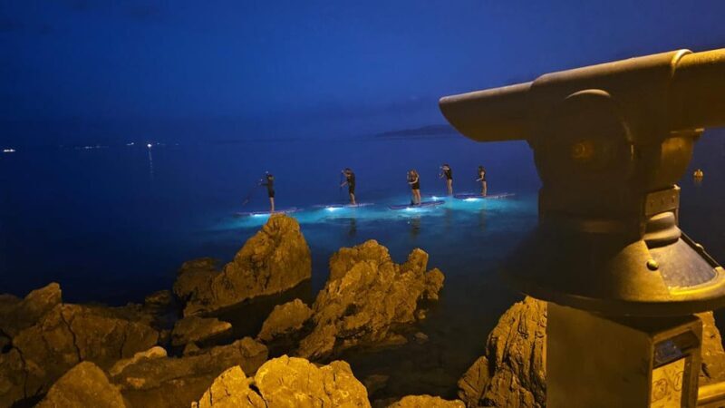Opatija: Guided SUP Paddleboarding Adventure at Night - Frequently Asked Questions