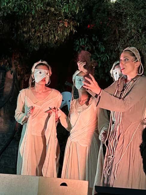 Open-Air Theatre Performance SIX WOMEN in Greek Tragedy - Logistics and Practicalities