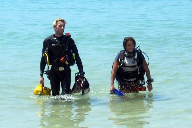 Open water scuba certifiication course with beach dives - Practical Details & Tips