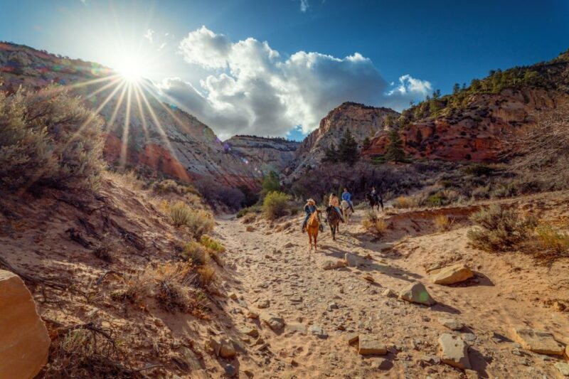 Orderville: East Zion Park White Mountain Horseback Tour - The Value and Pricing