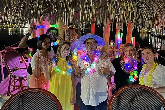 Original CRUISIN' TIKIS Lit on the Lagoon- A Glow Tiki Bar Cruise - The Experience in Detail