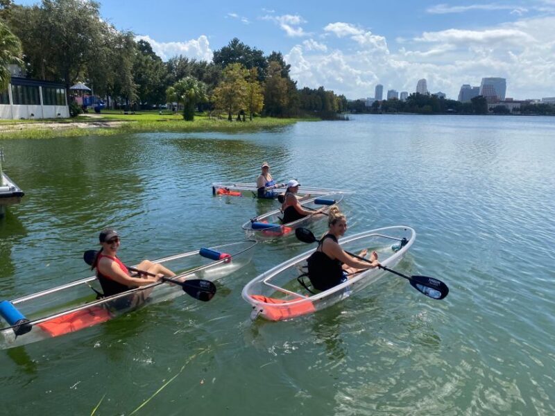 Orlando: Clear Kayak and Paddleboard 2-Hour Rental - The Vessels & Equipment