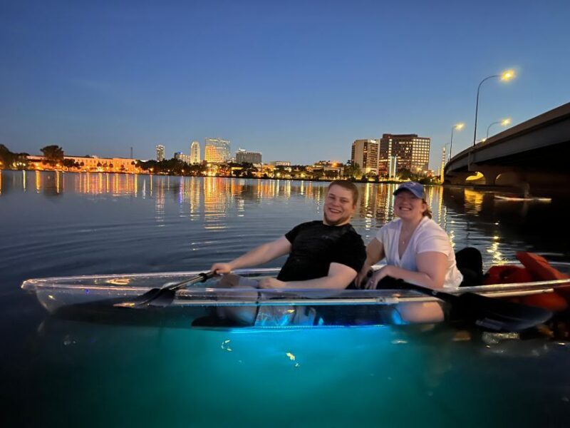 Orlando: Date Night LED Night Glow Tour with Sparkling Wine - The Itinerary in Detail